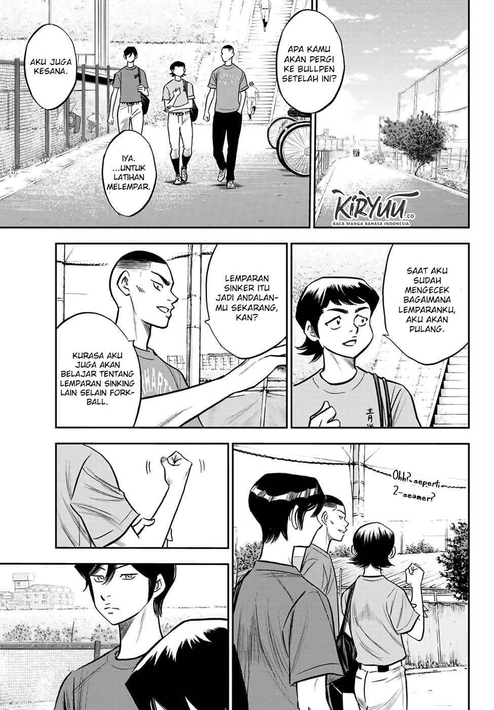Diamond no Ace Act 2 Chapter 221 Gambar 14