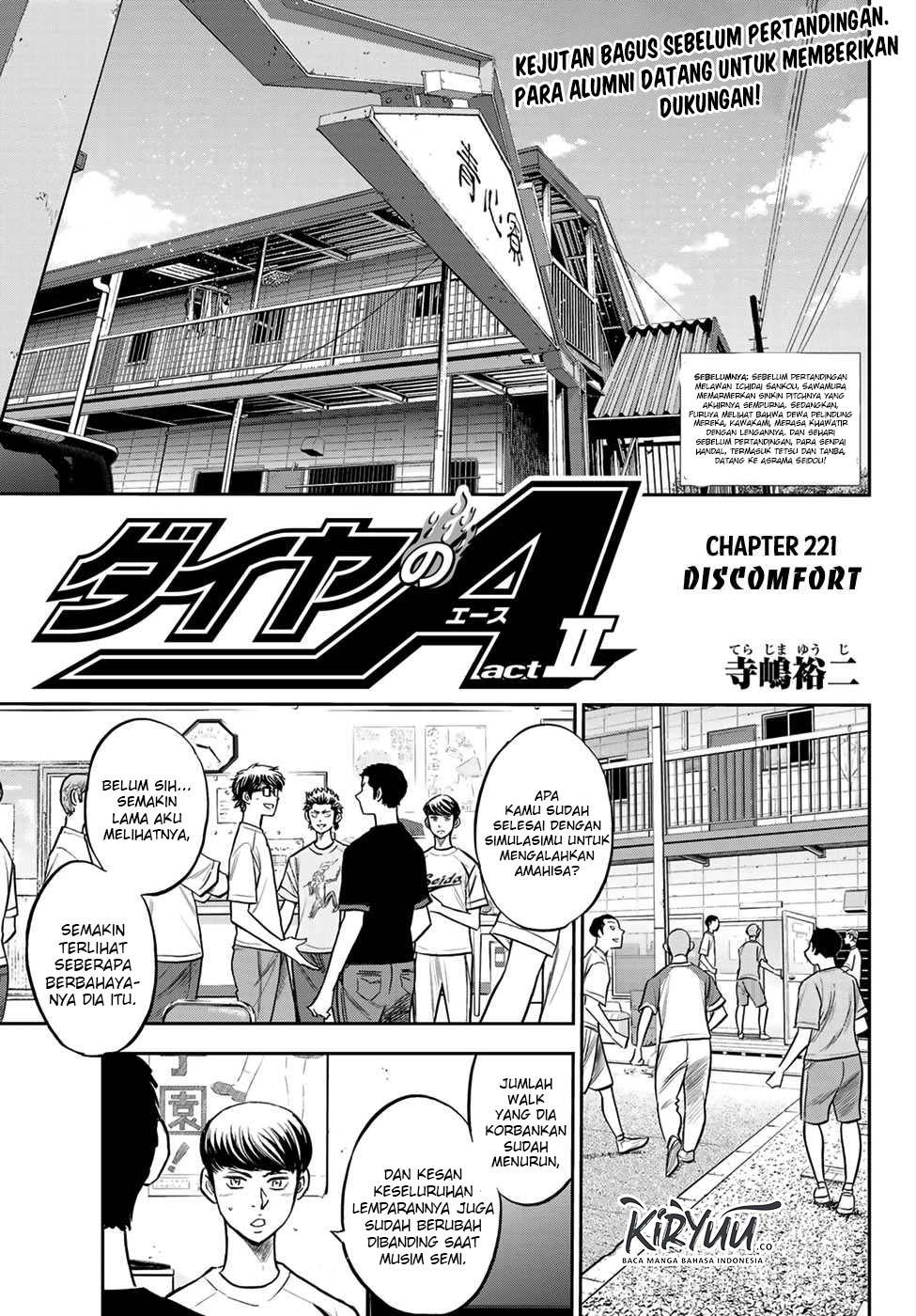 Baca Diamond no Ace Act 2 Chapter 221 Gambar 2