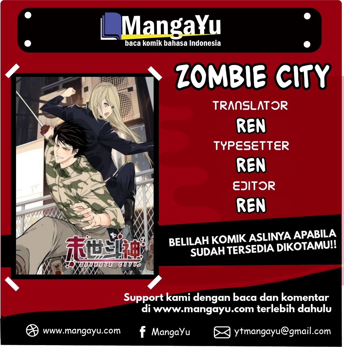 Baca Komik Zoombie City Chapter 24 Gambar 1
