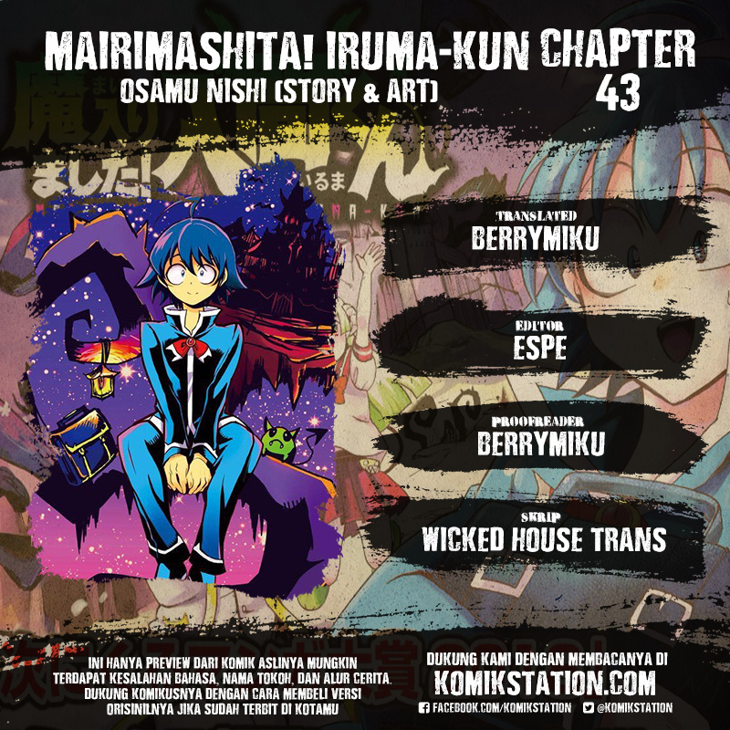 Baca Komik Mairimashita! Iruma-kun Chapter 43 Gambar 1