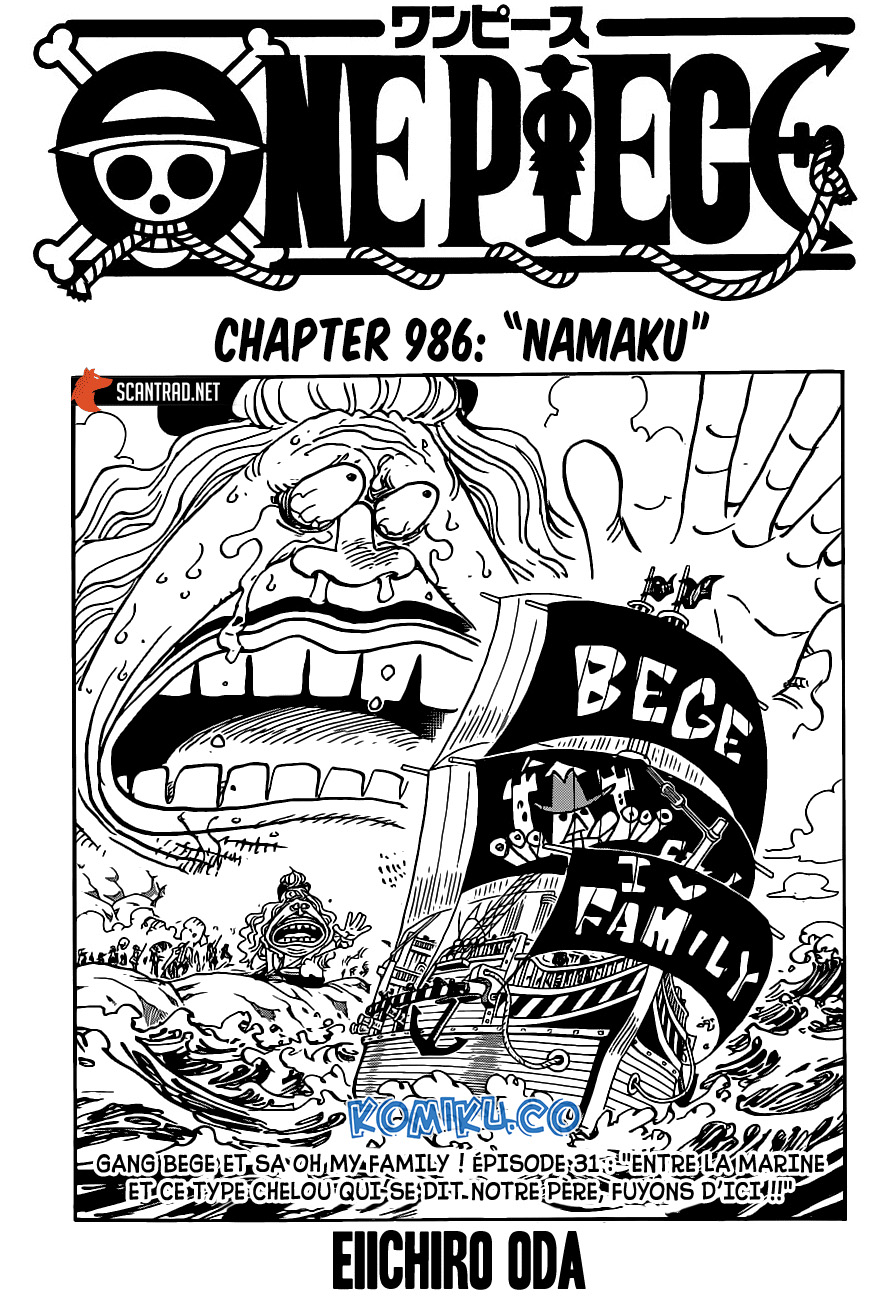 One Piece Chapter 986 2