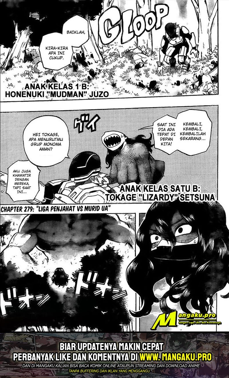 Boku no Hero Academia Chapter 279 Gambar 3