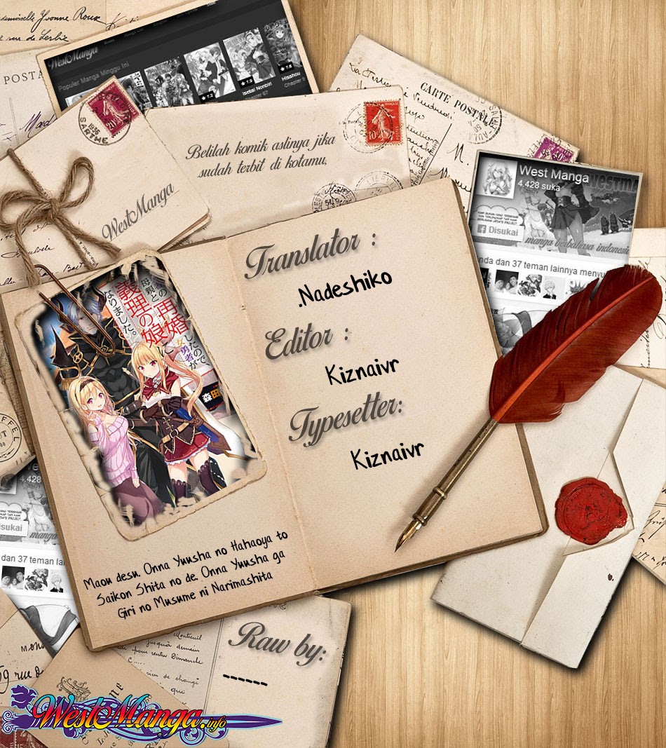 Baca Maou desu Onna Yuusha no Hahaoya to Saikon Shita no de Onna Yuusha ga Giri no Musume ni Narimashita Chapter 30 Gambar 2