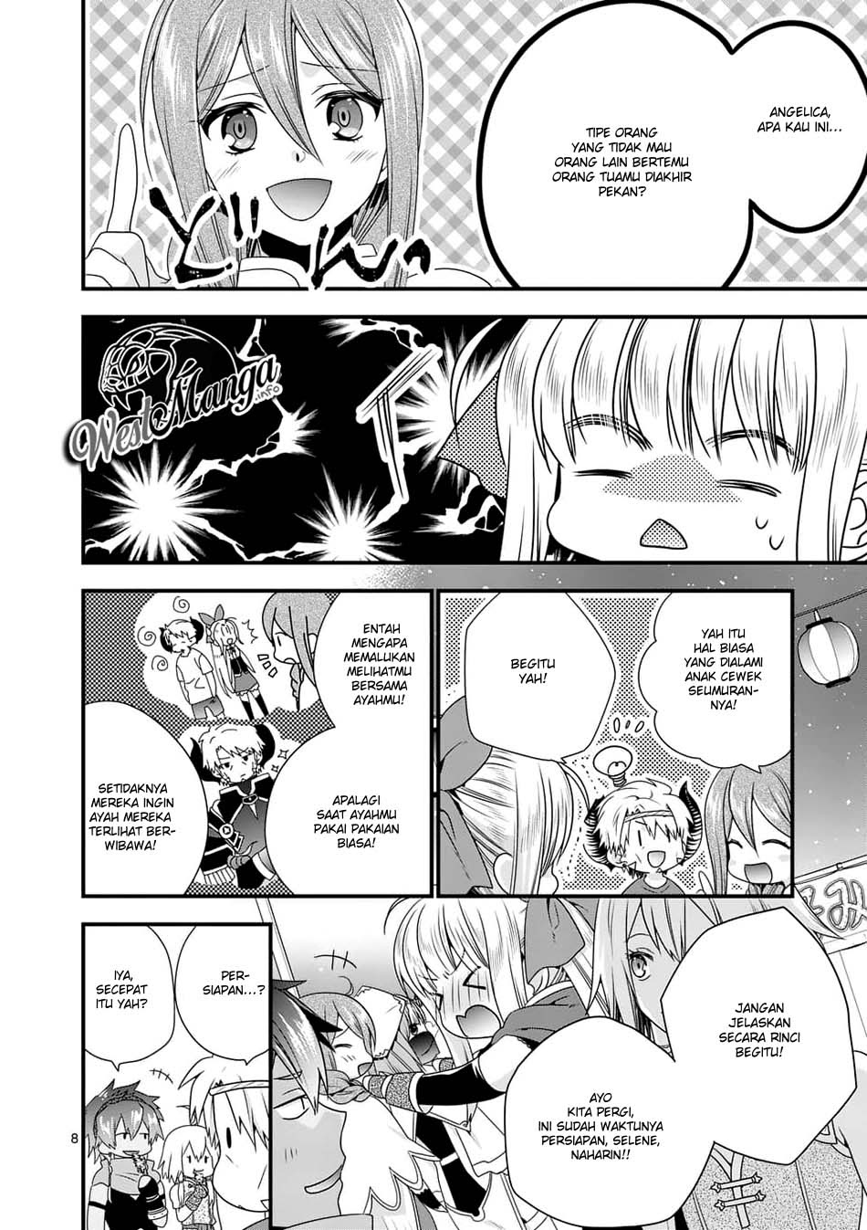 Maou desu Onna Yuusha no Hahaoya to Saikon Shita no de Onna Yuusha ga Giri no Musume ni Narimashita Chapter 29 Gambar 10