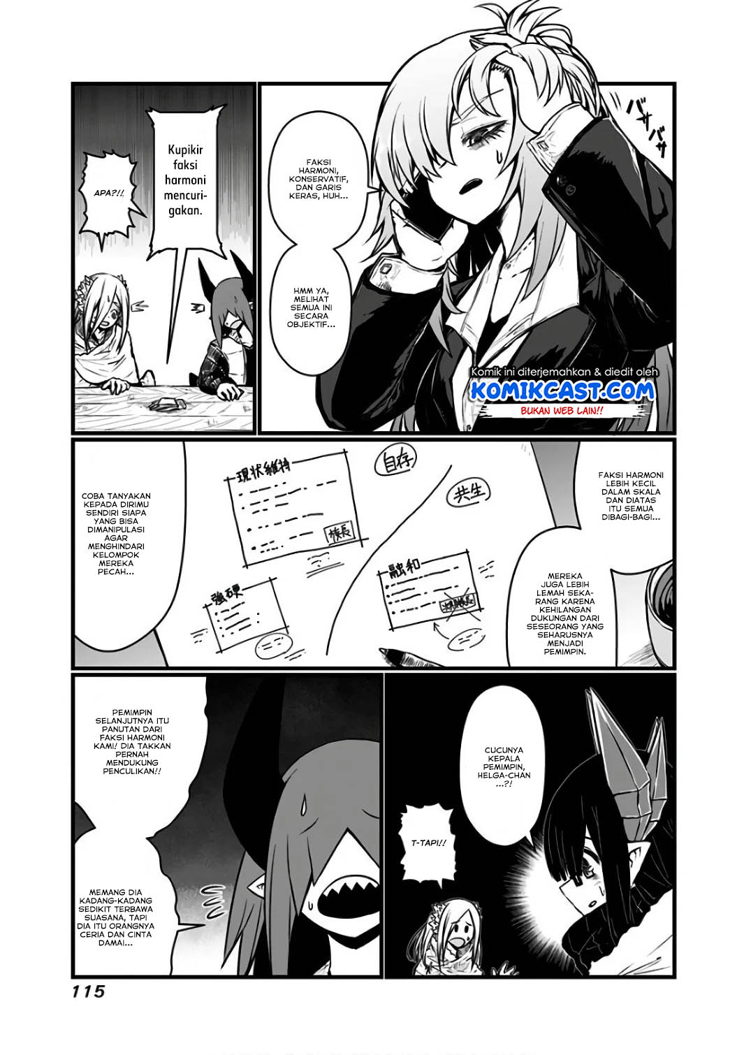 Musuko ga Kawaikute Shikataganai Mazoku no Hahaoya Chapter 89 Gambar 5
