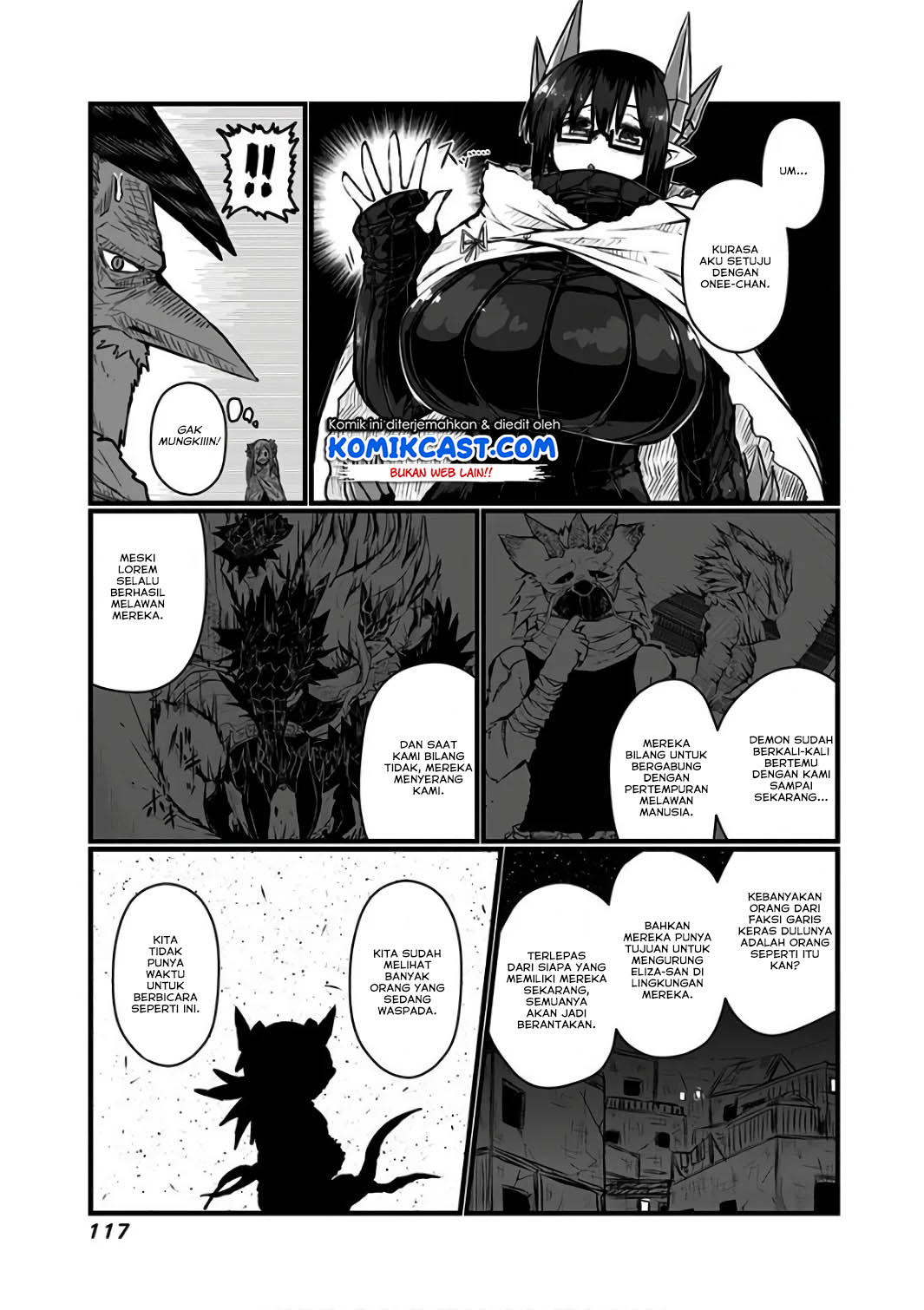 Musuko ga Kawaikute Shikataganai Mazoku no Hahaoya Chapter 89 Gambar 7