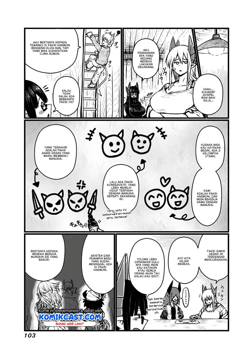 Musuko ga Kawaikute Shikataganai Mazoku no Hahaoya Chapter 88 Gambar 5