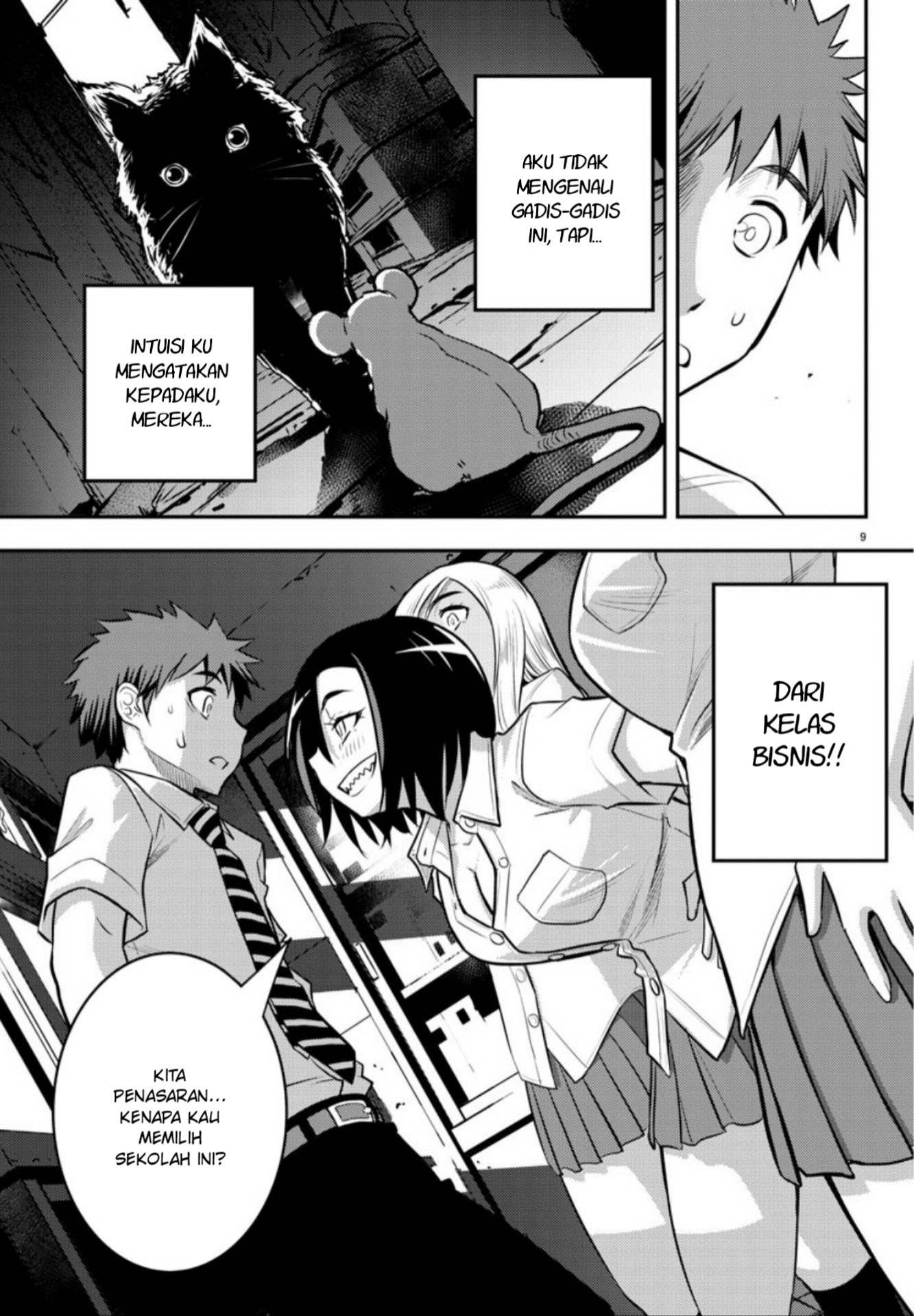Yankee JK Kuzuhana-chan Chapter 09 Gambar 10