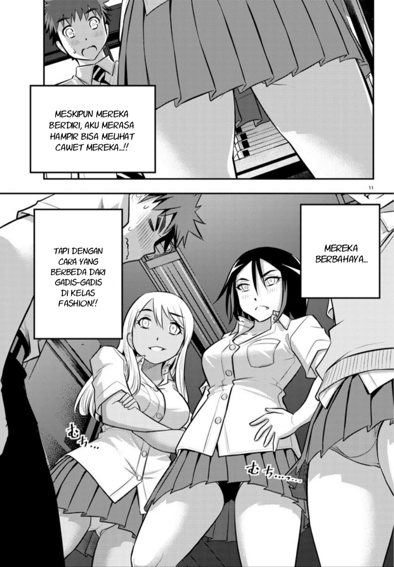 Yankee JK Kuzuhana-chan Chapter 09 Gambar 12