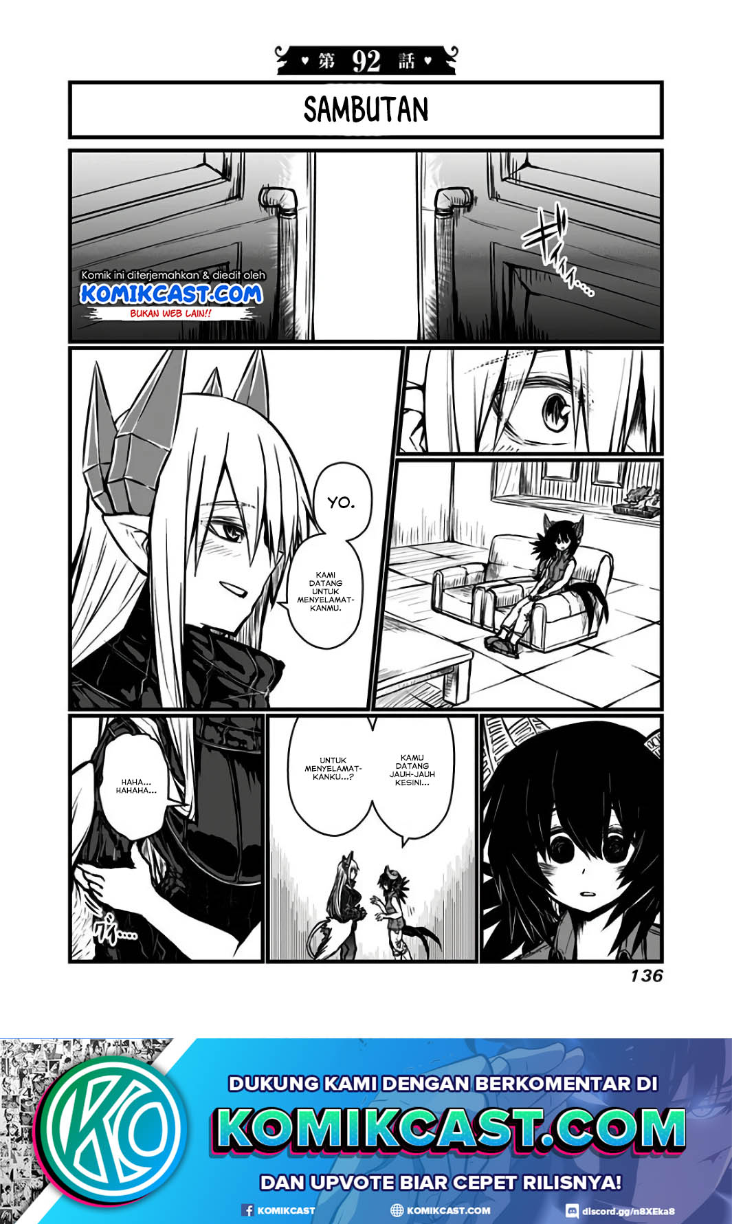 Baca  Musuko ga Kawaikute Shikataganai Mazoku no Hahaoya Chapter 92 Gambar 2