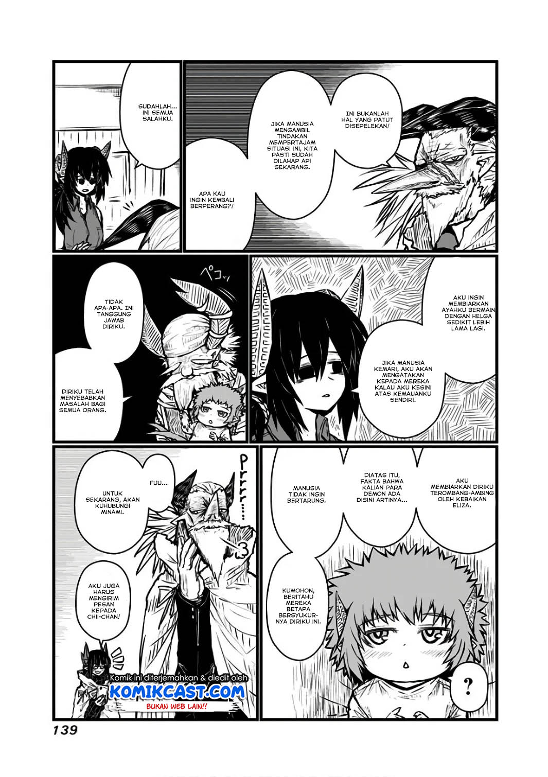 Musuko ga Kawaikute Shikataganai Mazoku no Hahaoya Chapter 92 Gambar 5