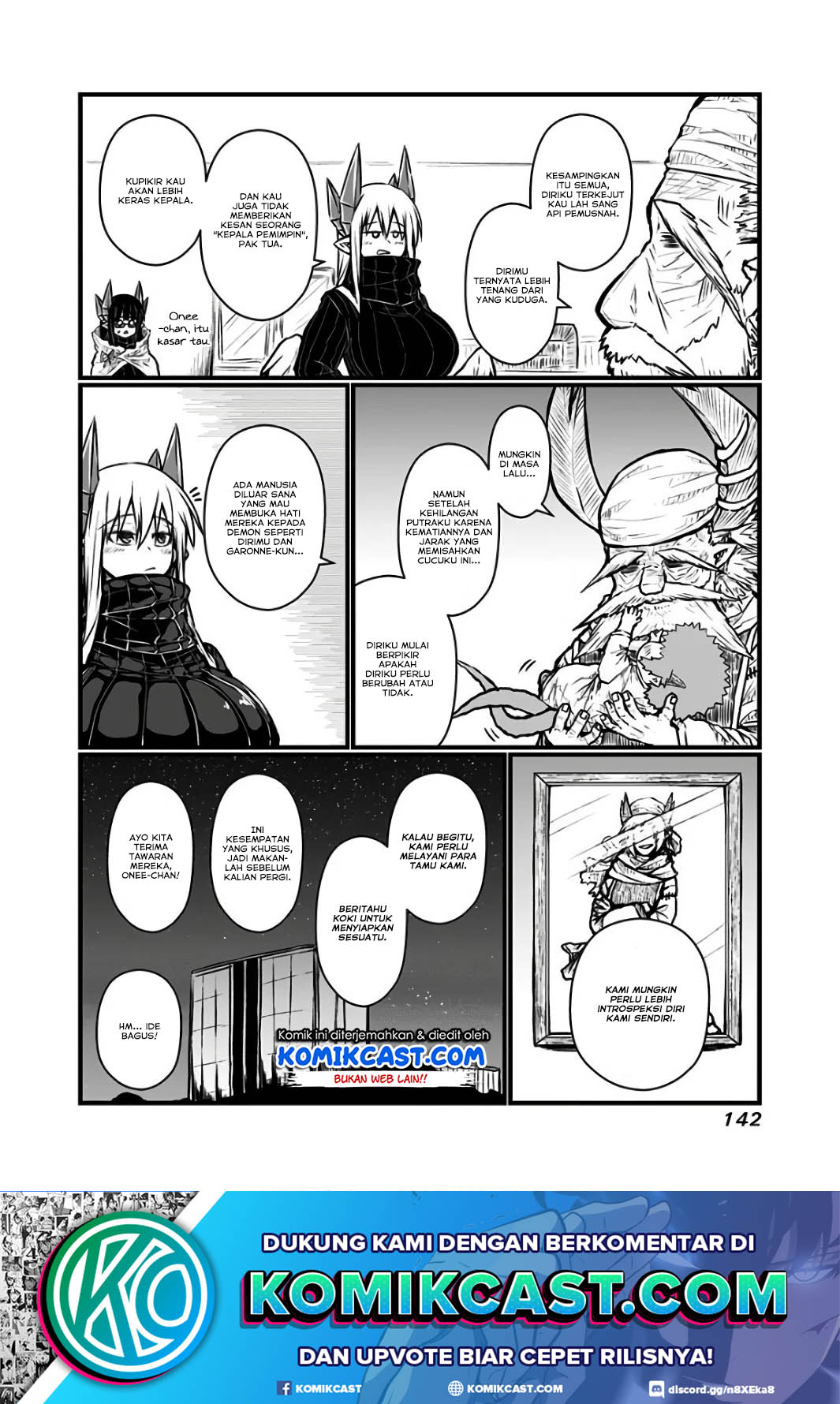 Musuko ga Kawaikute Shikataganai Mazoku no Hahaoya Chapter 92 Gambar 8