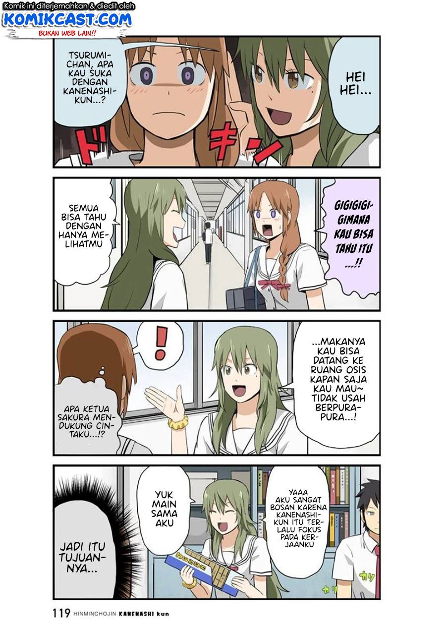 Hinmin Choujin Kanenashi-kun Chapter 10 Gambar 4