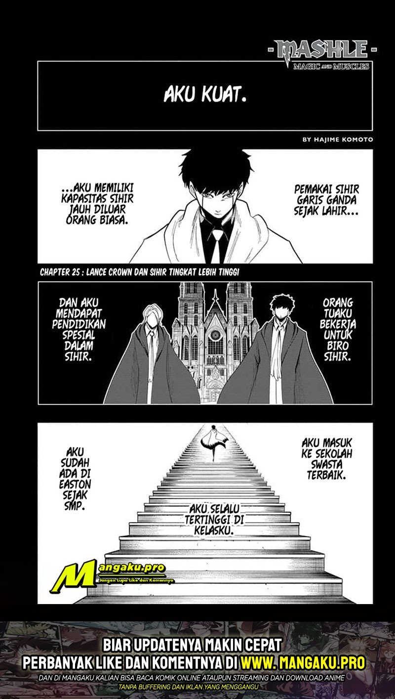 Baca  Mashle: Magic and Muscles Chapter 25 Gambar 2