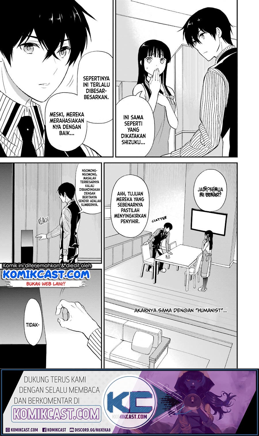 Mahouka Koukou no Rettousei – Raihousha-hen Chapter 17 Gambar 10