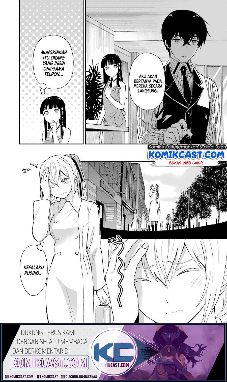 Mahouka Koukou no Rettousei – Raihousha-hen Chapter 17 Gambar 11