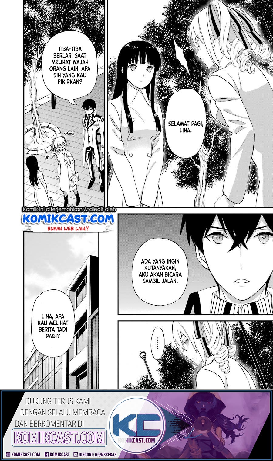 Mahouka Koukou no Rettousei – Raihousha-hen Chapter 17 Gambar 13
