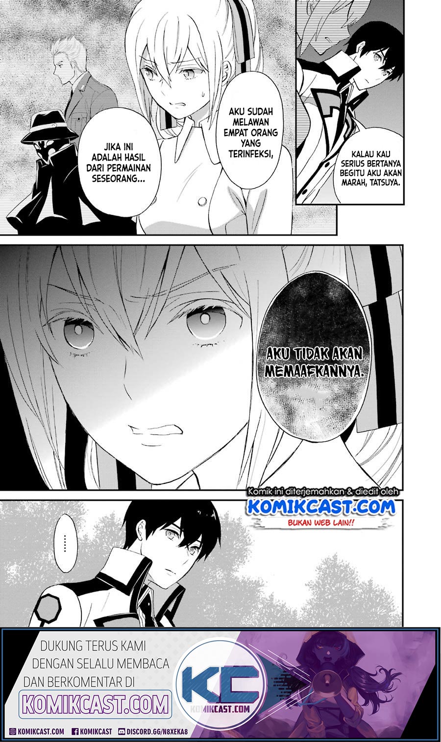 Mahouka Koukou no Rettousei – Raihousha-hen Chapter 17 Gambar 18