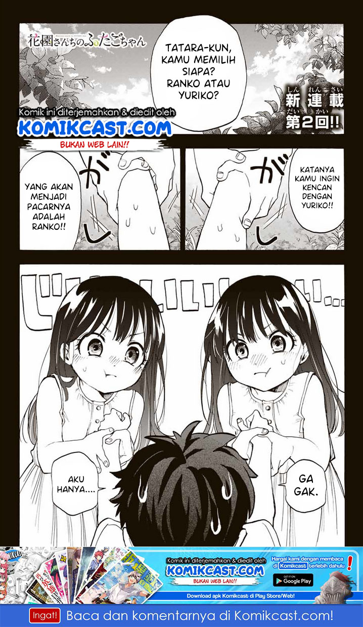 Baca Hanazono Twins Chapter 02.1 Gambar 2