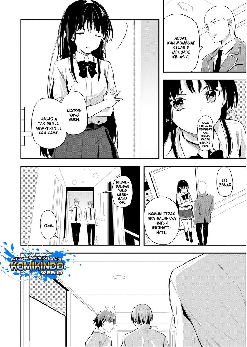 Youkoso Jitsuryoku Shijou Shugi no Kyoushitsu e Chapter 30 Gambar 14