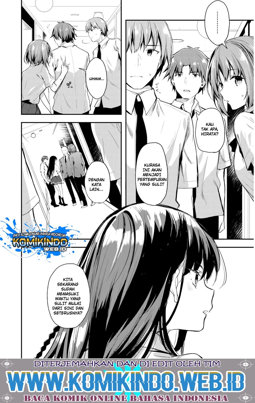 Youkoso Jitsuryoku Shijou Shugi no Kyoushitsu e Chapter 30 Gambar 20