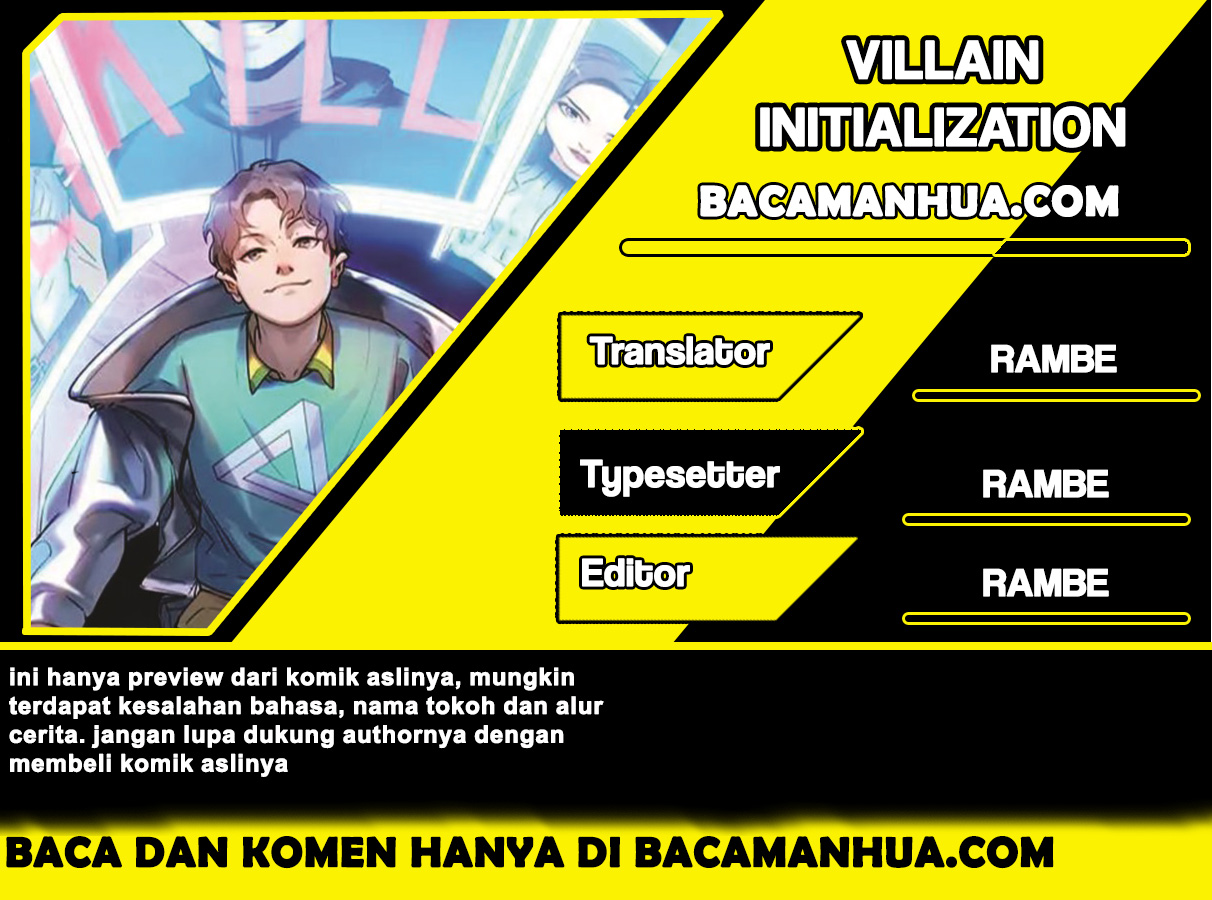 Baca Komik Villain Initialization Chapter 01 Gambar 1