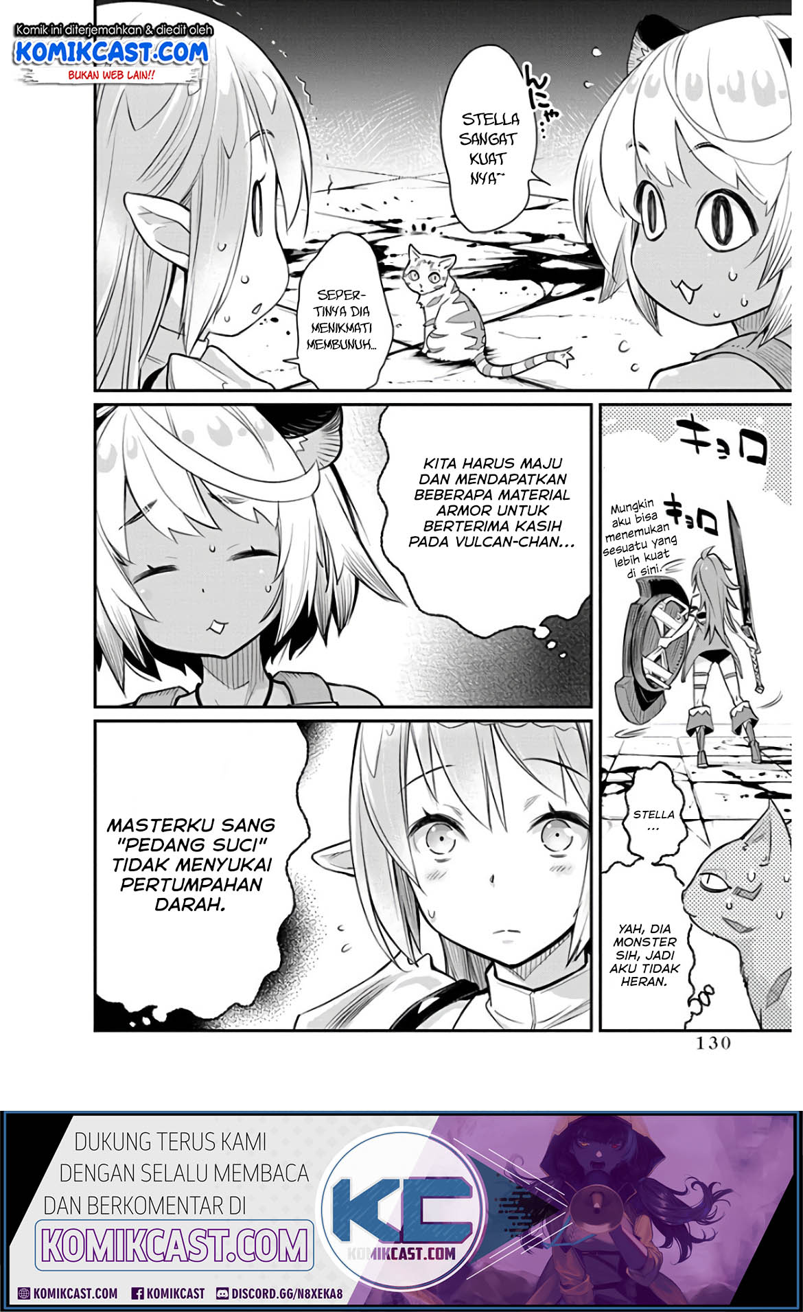 S-Rank Monster no Behemoth Dakedo, Neko to Machigawarete Erufu Musume no Kishi (Pet) Toshite Kurashitemasu Chapter 24 Gambar 3