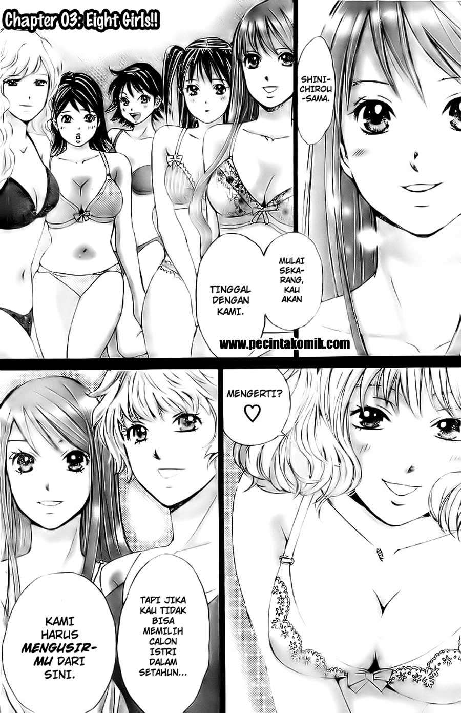 Hachi Ichi Chapter 3 Gambar 3