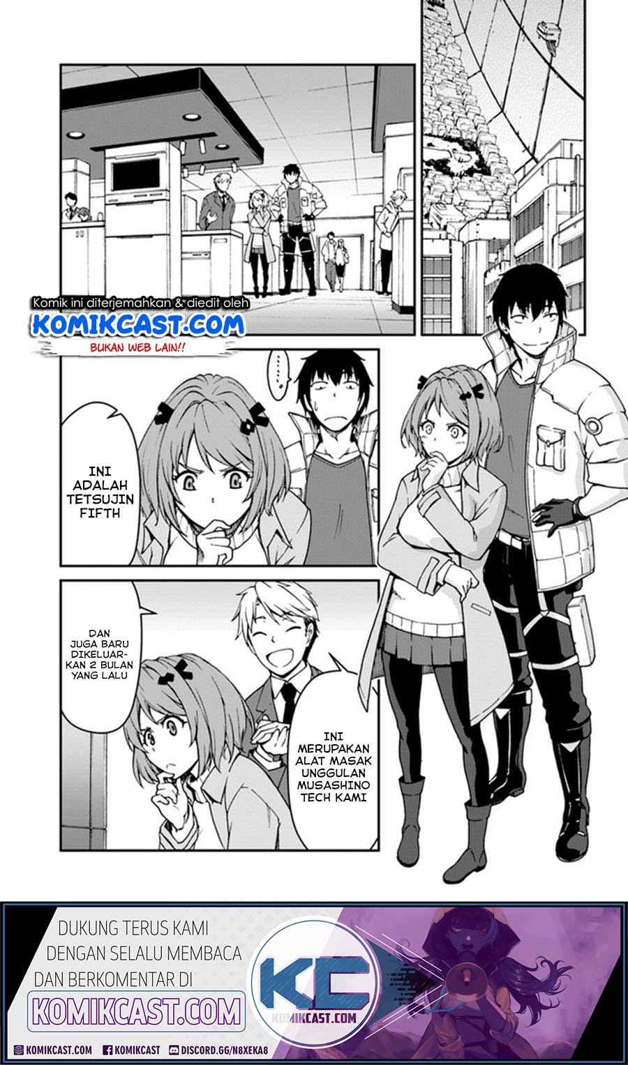 Baca  Mezametara Saikyou Soubi to Uchuusen-mochi datta no de Chapter 07.2 Gambar 2