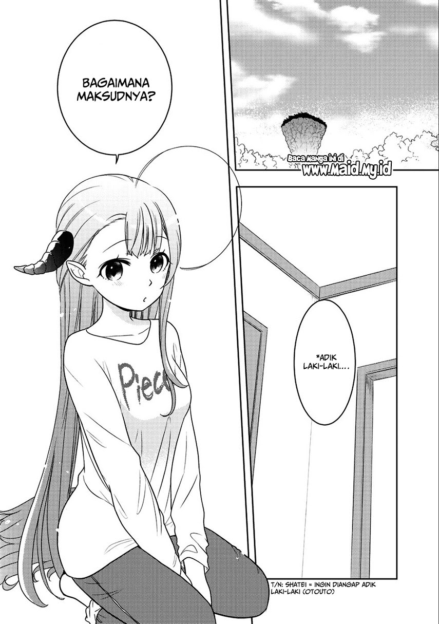 Kitaku Tochuu de Yome to Musume ga Dekita n dakedo, Dragon datta Chapter 10.2 Gambar 17