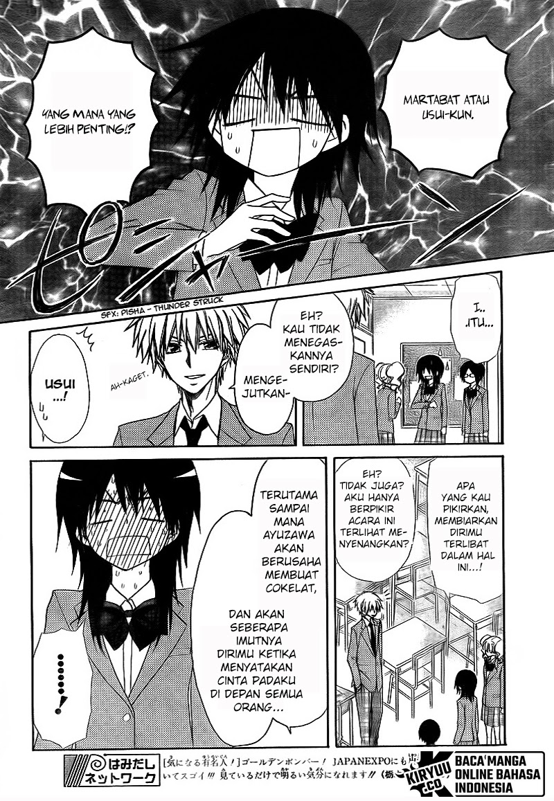Kaichou wa Maid-sama! Chapter 63 Gambar 11