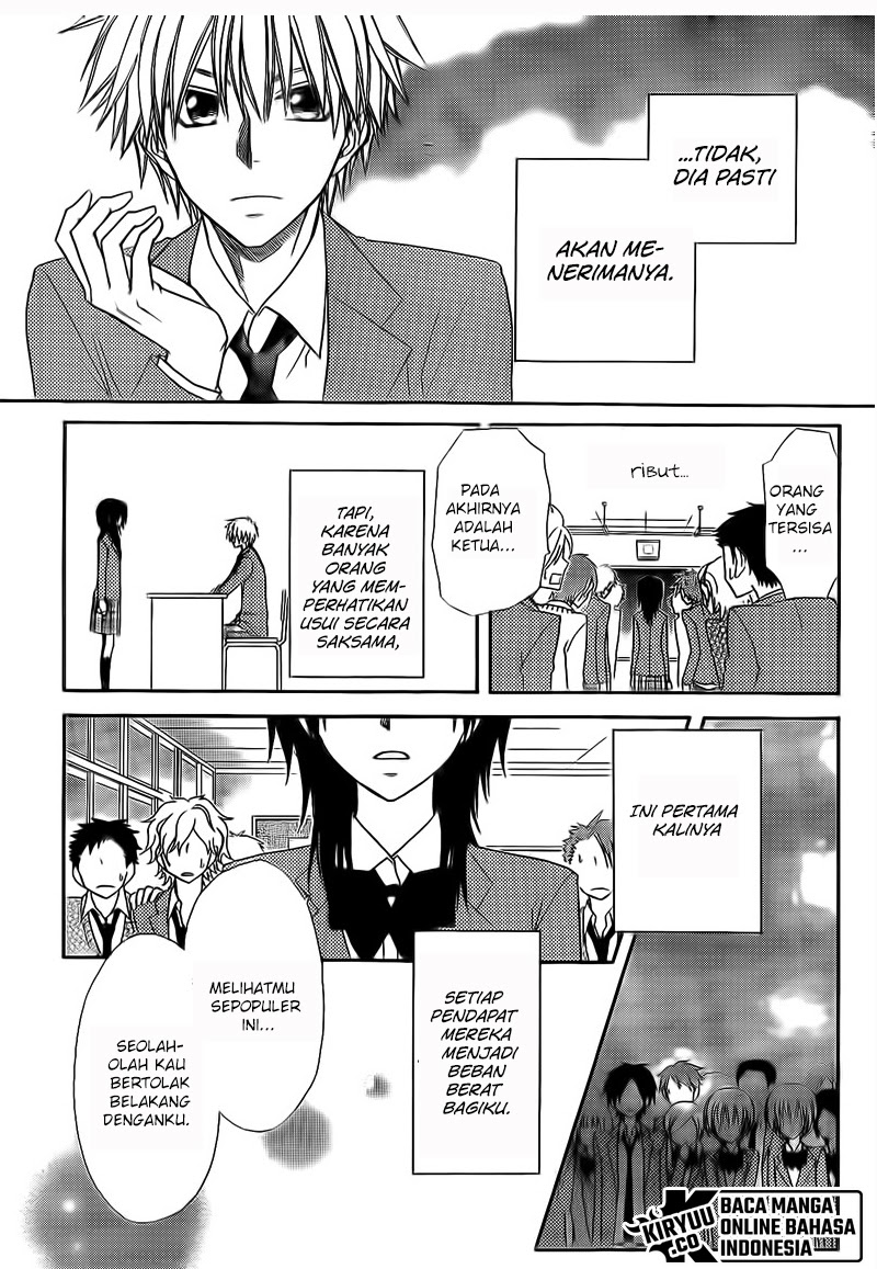 Kaichou wa Maid-sama! Chapter 63 Gambar 20