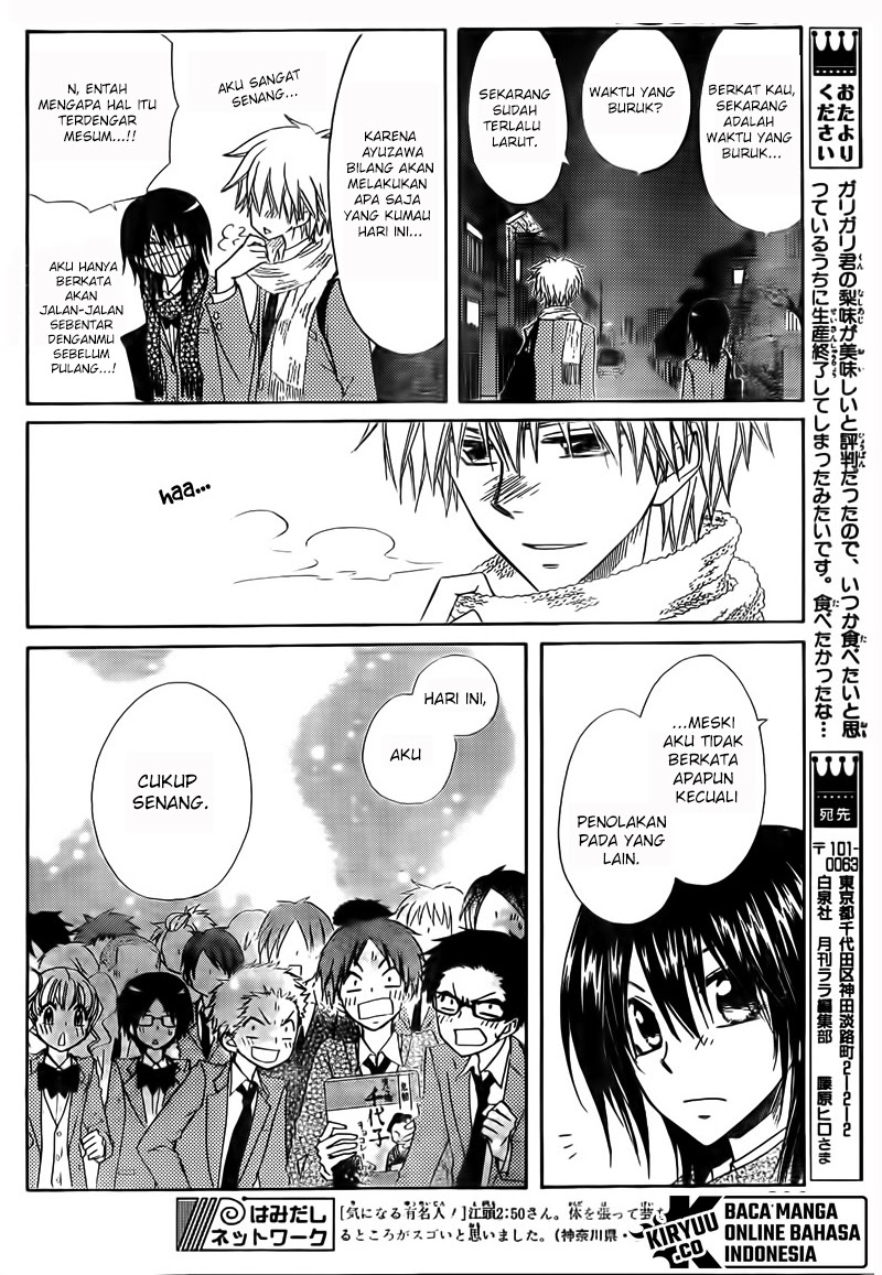 Kaichou wa Maid-sama! Chapter 63 Gambar 31