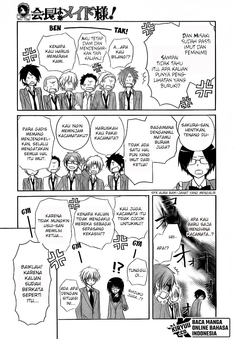 Kaichou wa Maid-sama! Chapter 63 Gambar 8