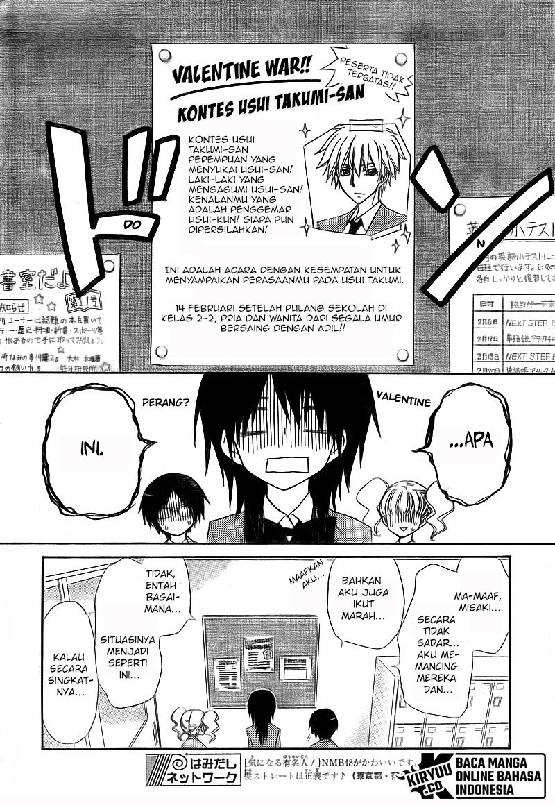 Kaichou wa Maid-sama! Chapter 63 Gambar 9