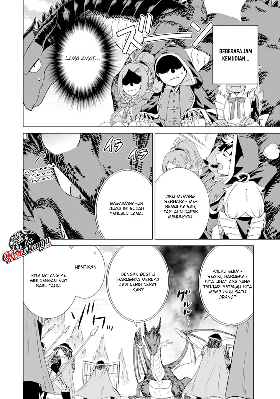 Isekai de tadahitori no mamono tsukai ~ tenshoku shitara maou ni machigawa remashita Chapter 13 Gambar 27