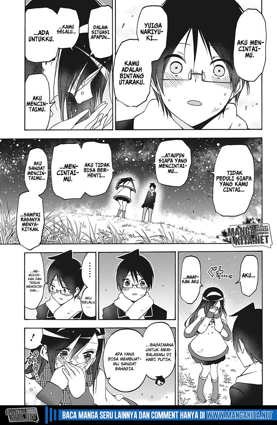 Bokutachi wa Benkyou ga Dekinai Chapter 167 Gambar 14