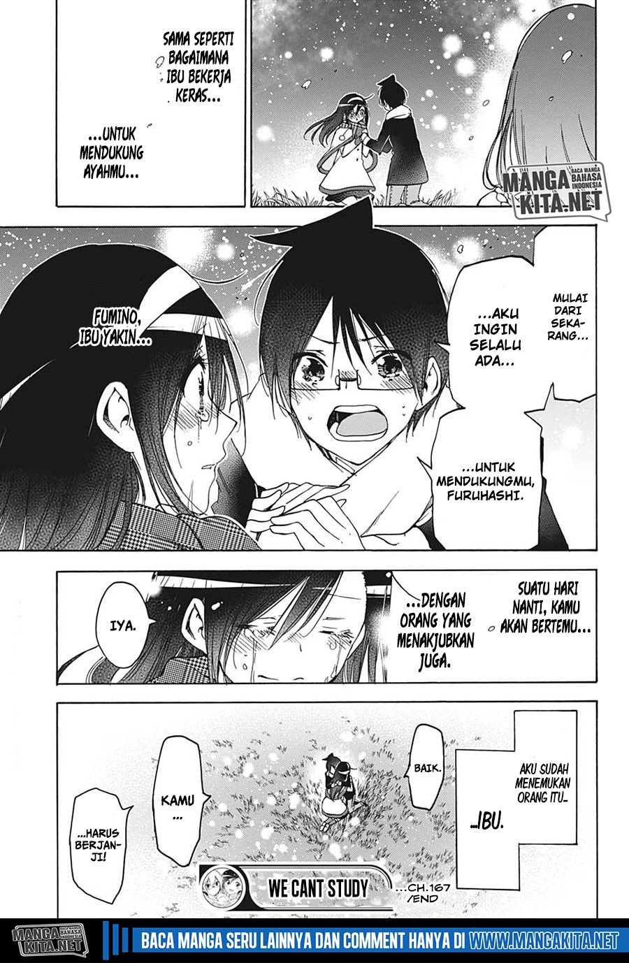 Bokutachi wa Benkyou ga Dekinai Chapter 167 Gambar 19