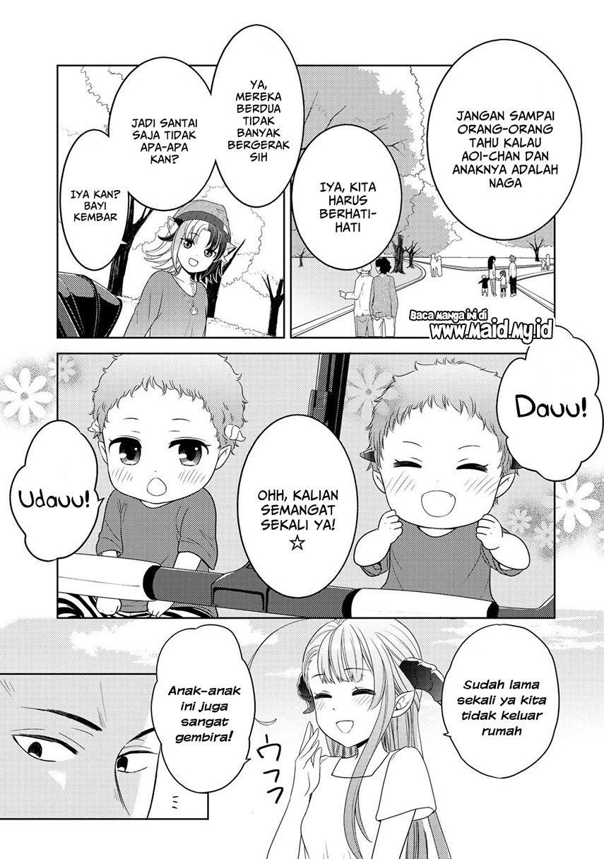 Kitaku Tochuu de Yome to Musume ga Dekita n dakedo, Dragon datta Chapter 11 Gambar 8