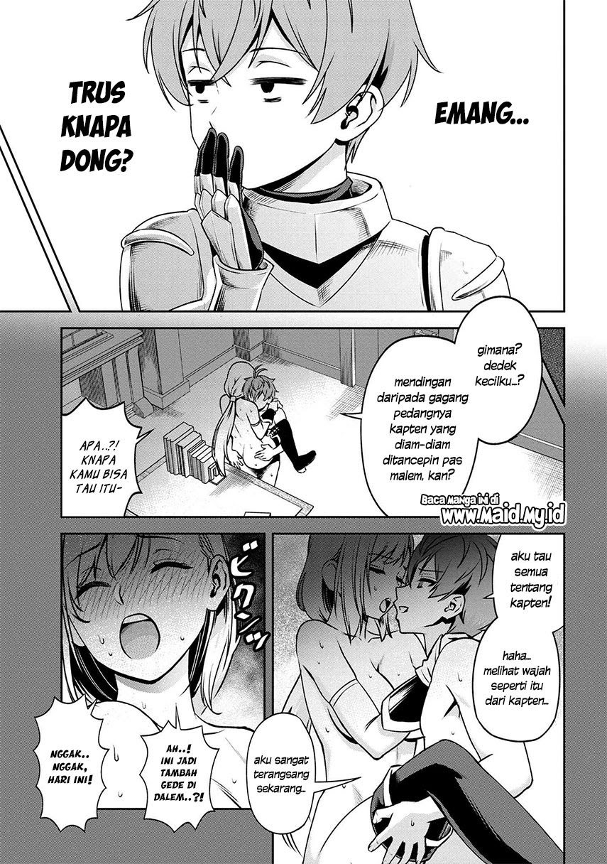 Toshiue elite onna kishi ga boku no mae de dake kawaii Chapter 04.2 Gambar 15