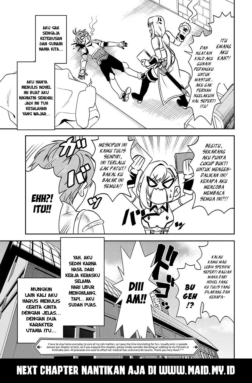 Toshiue elite onna kishi ga boku no mae de dake kawaii Chapter 04.2 Gambar 17