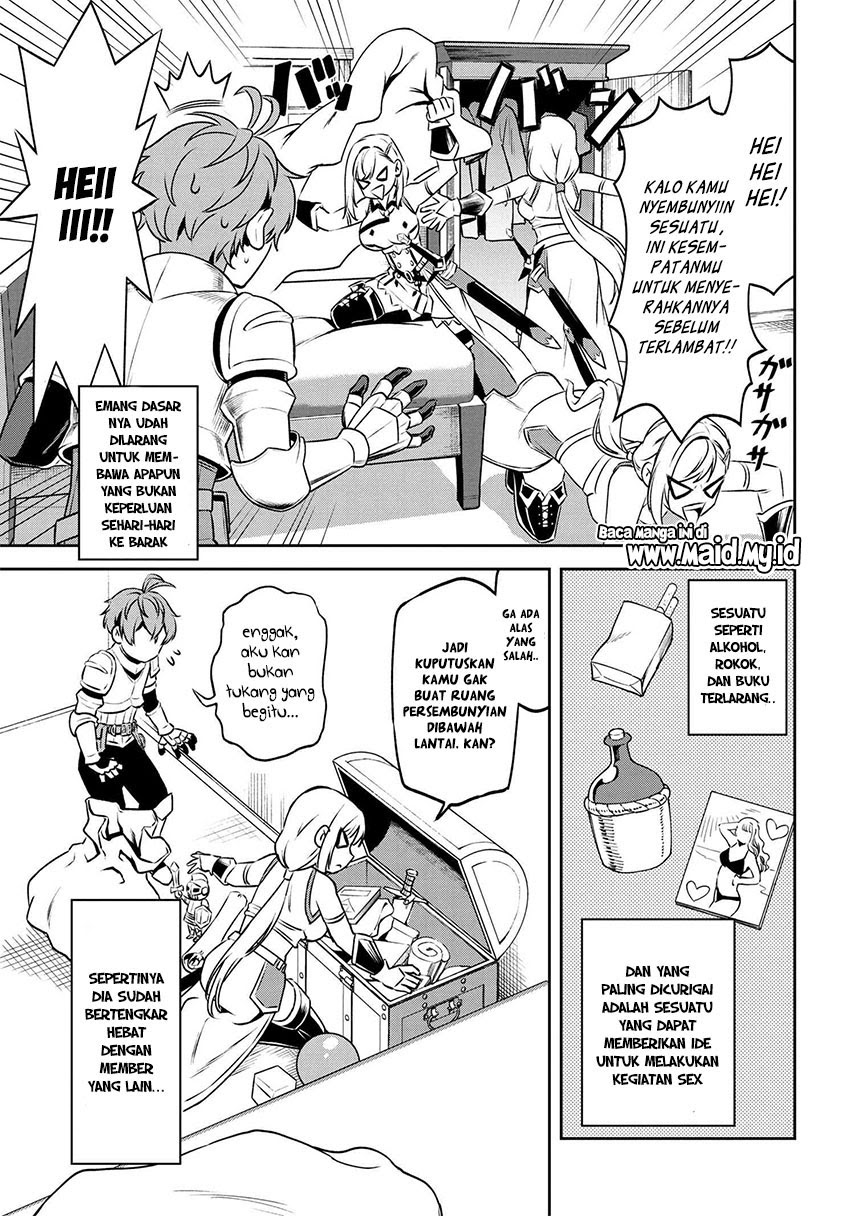 Toshiue elite onna kishi ga boku no mae de dake kawaii Chapter 04.2 Gambar 7