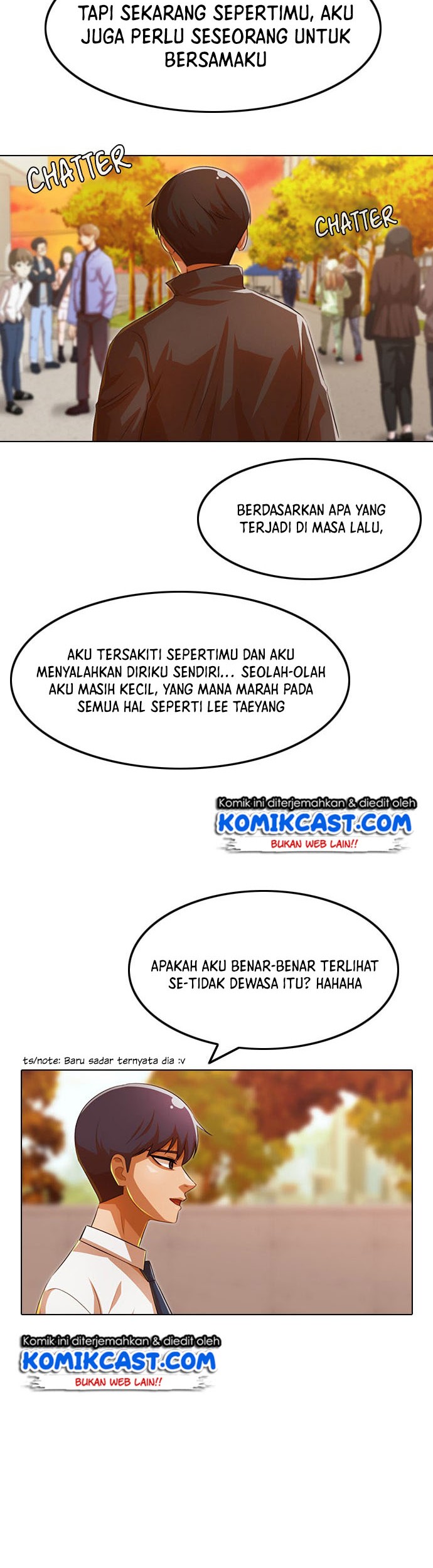 The Girl from Random Chatting! Chapter 127 Gambar 37
