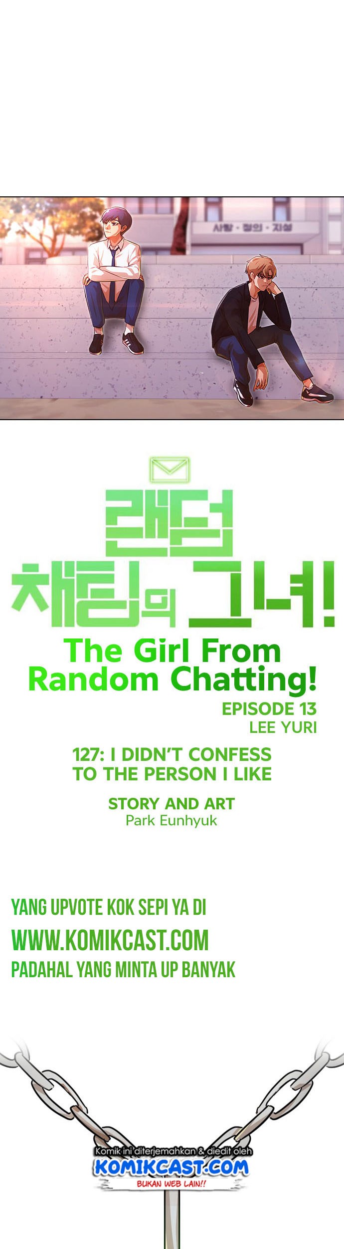 The Girl from Random Chatting! Chapter 127 Gambar 62