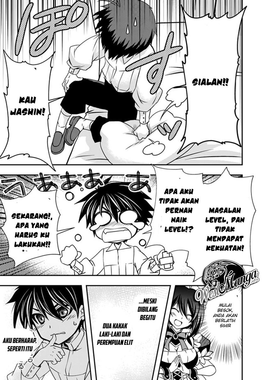 Level 1 No Saikyou Kenja: Noroi De Saikakyuu Mahou Shika Tsukaenai Kedo Kami No Kanchigai De Mugen Chapter 02 Gambar 9