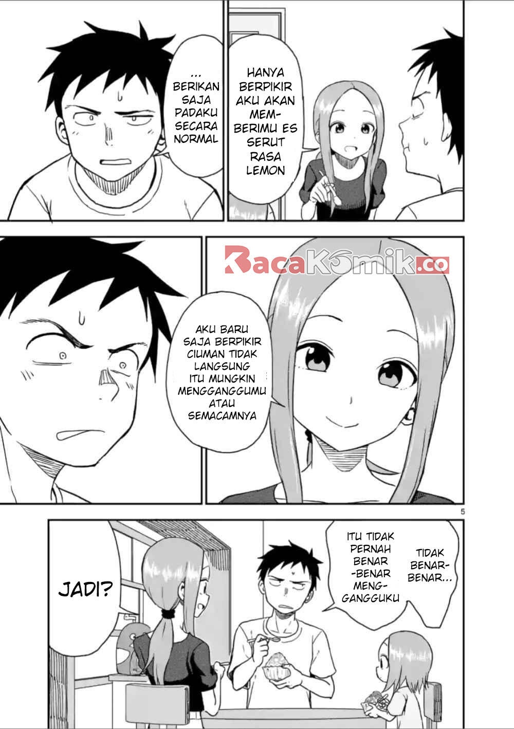 Karakai Jouzu no (Moto) Takagi-san Chapter 47 Gambar 6