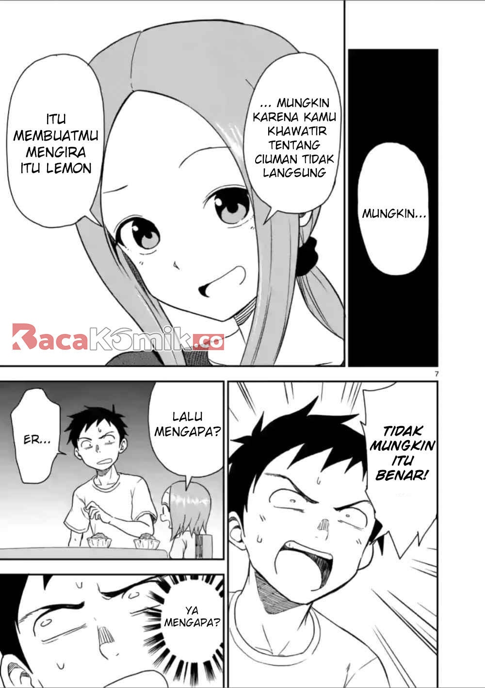 Karakai Jouzu no (Moto) Takagi-san Chapter 47 Gambar 8