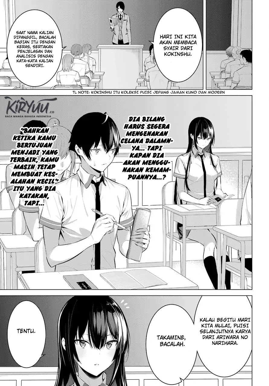 Haite Kudasai Takamine-san Chapter 02 Gambar 14