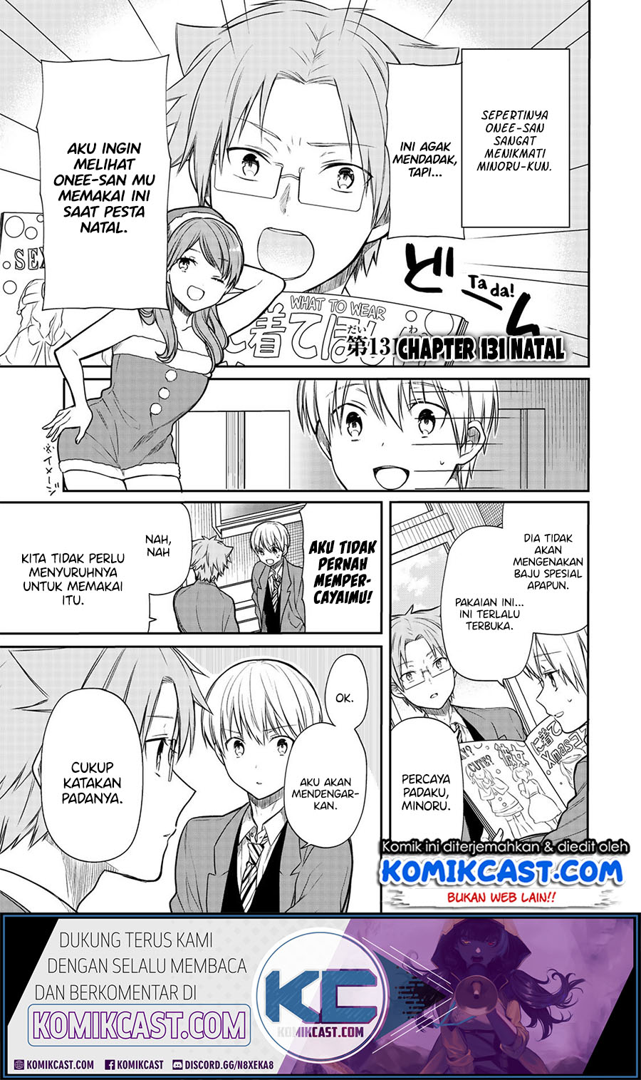 Baca Danshi Koukousei wo Yashinaitai Onee-san no Hanashi Chapter 131 Gambar 2