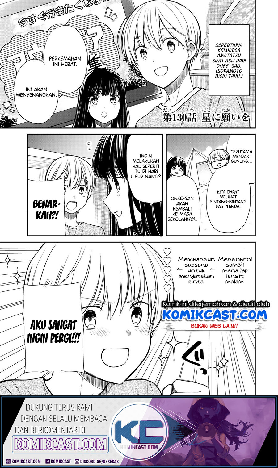 Baca  Danshi Koukousei wo Yashinaitai Onee-san no Hanashi Chapter 130 Gambar 2